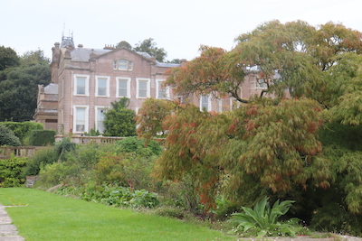 hestercombe stately home above the gardens